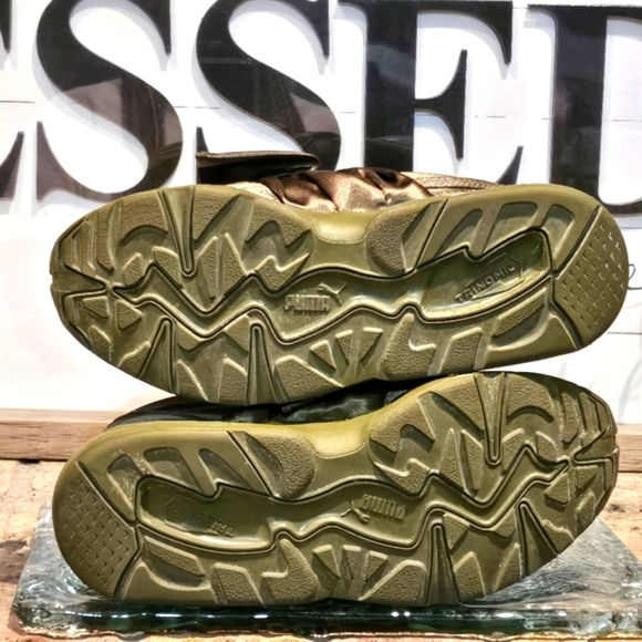 Puma Bow Rihanna Fenty Olive Wmns 7.5 #365054 - Picture 5 of 8